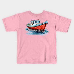 Boat ownership design Kids T-Shirt